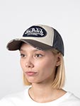 Бейсболка VON DUTCH арт. VD/0/CAS1/JACKMWB2  (кремовый / серый)